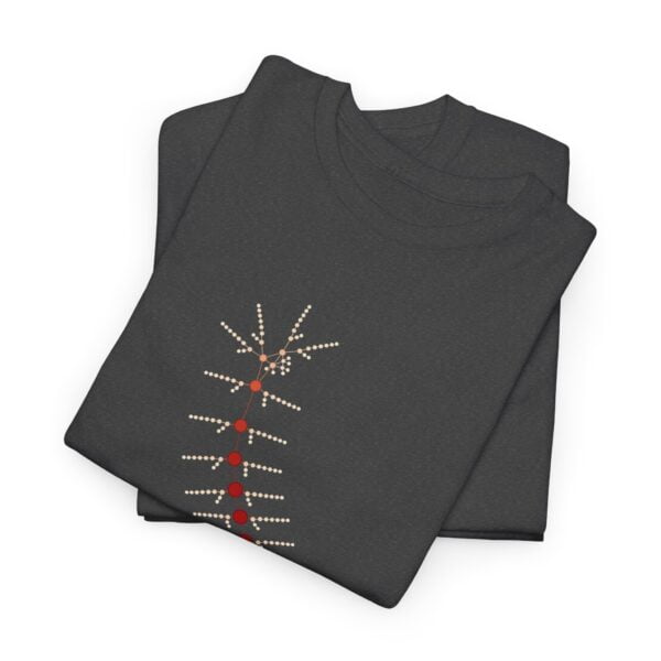 Unisex Heavy Cotton Tee - TrilobiteNet: External Morphology of Trilobite Abstracted as Network - Image 141