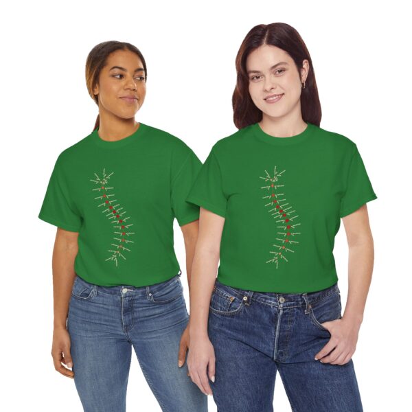 Unisex Heavy Cotton Tee - TrilobiteNet: External Morphology of Trilobite Abstracted as Network - Image 133