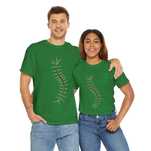 Unisex Heavy Cotton Tee - TrilobiteNet: External Morphology of Trilobite Abstracted as Network - Image 109