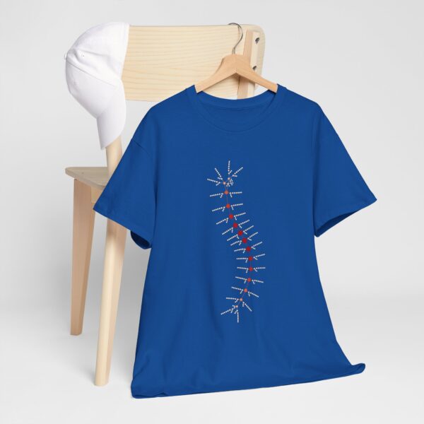 Unisex Heavy Cotton Tee - TrilobiteNet: External Morphology of Trilobite Abstracted as Network - Image 171