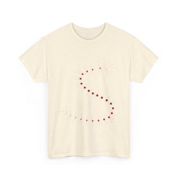 Unisex Heavy Cotton Tee - MarrellaNet: External Morphology of Marrella Abstracted as Network - Image 30