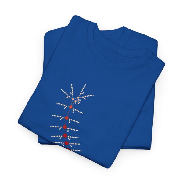 Unisex Heavy Cotton Tee - TrilobiteNet: External Morphology of Trilobite Abstracted as Network - Image 168