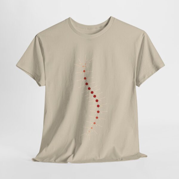 Unisex Heavy Cotton Tee - TrilobiteNet: External Morphology of Trilobite Abstracted as Network - Image 61