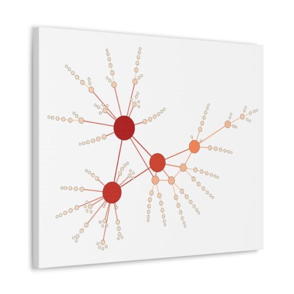 Canvas Gallery Wraps - CrabNet: External Morphology of Crab Abstracted as Network - Image 31