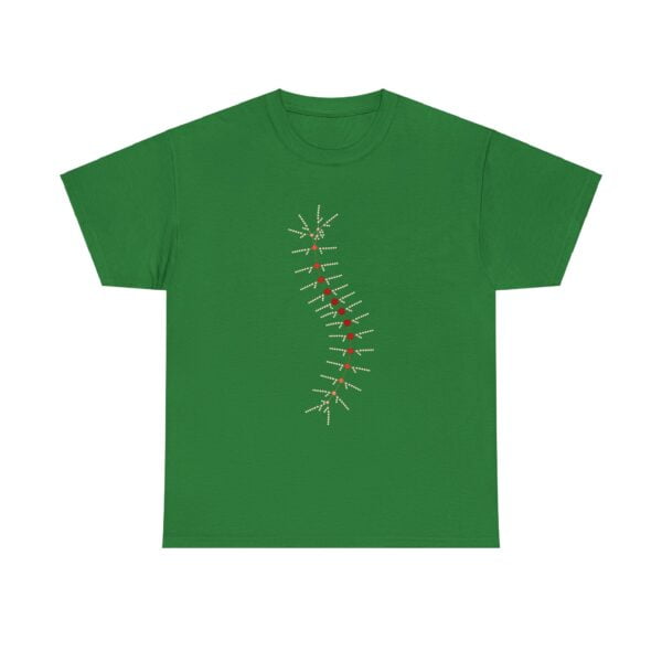 Unisex Heavy Cotton Tee - TrilobiteNet: External Morphology of Trilobite Abstracted as Network - Image 110