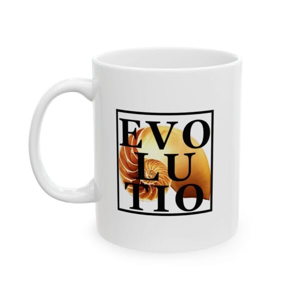 Ceramic Mug 11oz - EVOLUTIO: A Research Center for Evolution and Development (Official Logo)