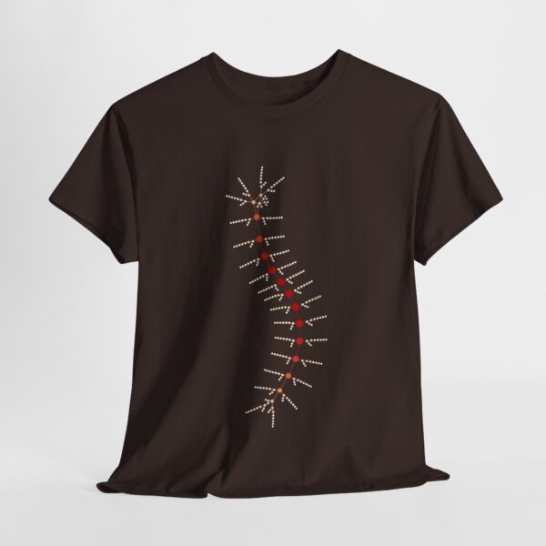 Unisex Heavy Cotton Tee - TrilobiteNet: External Morphology of Trilobite Abstracted as Network - Image 88