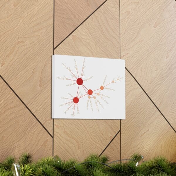 Canvas Gallery Wraps - CrabNet: External Morphology of Crab Abstracted as Network - Image 5