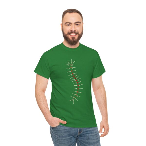 Unisex Heavy Cotton Tee - TrilobiteNet: External Morphology of Trilobite Abstracted as Network - Image 122