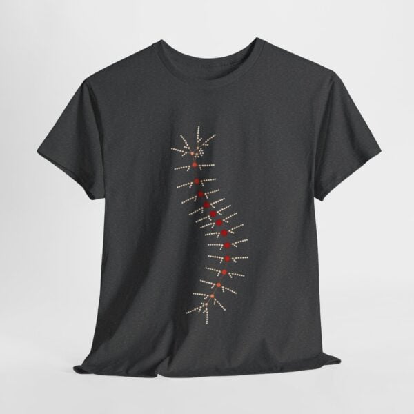 Unisex Heavy Cotton Tee - TrilobiteNet: External Morphology of Trilobite Abstracted as Network - Image 142