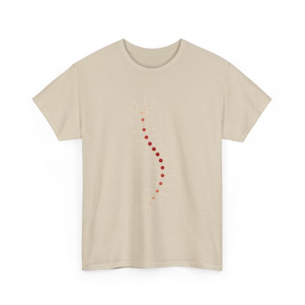 Unisex Heavy Cotton Tee - TrilobiteNet: External Morphology of Trilobite Abstracted as Network - Image 58