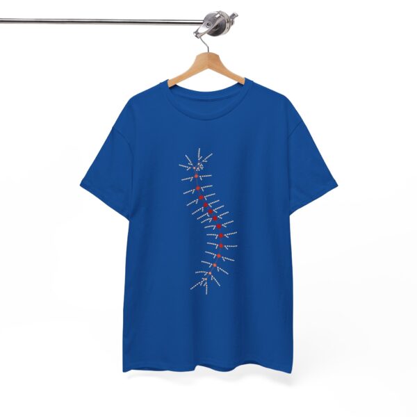 Unisex Heavy Cotton Tee - TrilobiteNet: External Morphology of Trilobite Abstracted as Network - Image 170