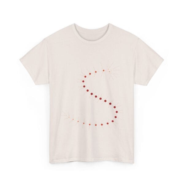 Unisex Heavy Cotton Tee - MarrellaNet: External Morphology of Marrella Abstracted as Network - Image 21