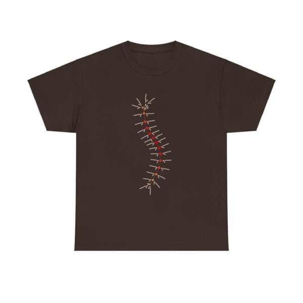 Unisex Heavy Cotton Tee - TrilobiteNet: External Morphology of Trilobite Abstracted as Network - Image 83