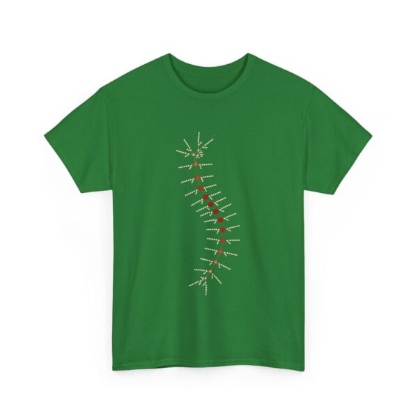 Unisex Heavy Cotton Tee - TrilobiteNet: External Morphology of Trilobite Abstracted as Network - Image 112