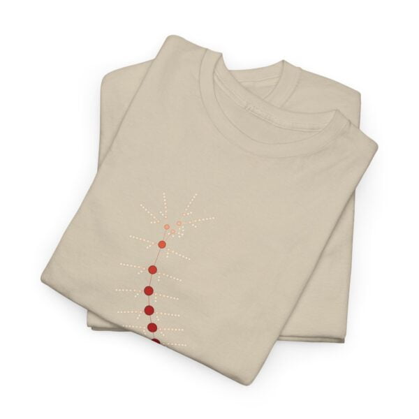 Unisex Heavy Cotton Tee - TrilobiteNet: External Morphology of Trilobite Abstracted as Network - Image 60