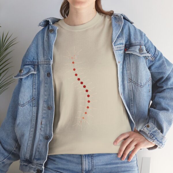 Unisex Heavy Cotton Tee - TrilobiteNet: External Morphology of Trilobite Abstracted as Network - Image 78