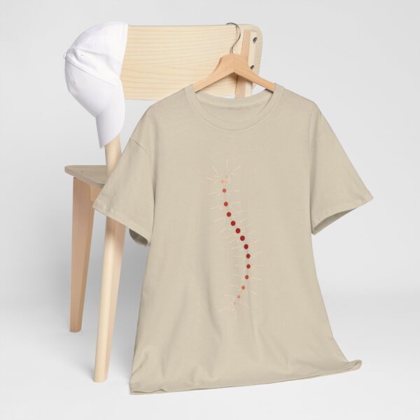 Unisex Heavy Cotton Tee - TrilobiteNet: External Morphology of Trilobite Abstracted as Network - Image 63