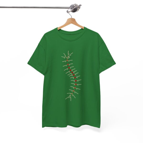 Unisex Heavy Cotton Tee - TrilobiteNet: External Morphology of Trilobite Abstracted as Network - Image 116