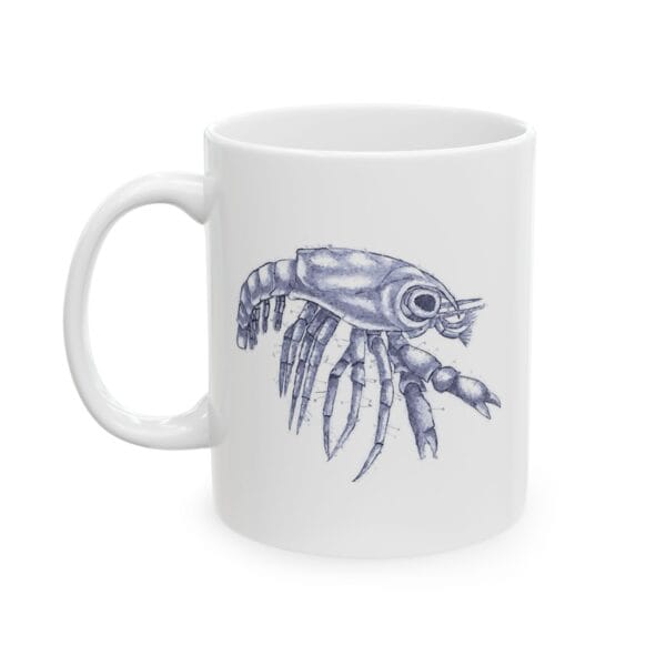 Ceramic Mug 11oz - Megalopa: Developmental Stage of Crab