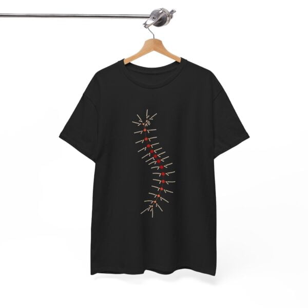 Unisex Heavy Cotton Tee - TrilobiteNet: External Morphology of Trilobite Abstracted as Network - Image 8