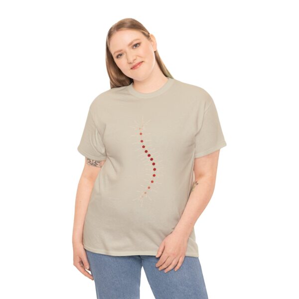 Unisex Heavy Cotton Tee - TrilobiteNet: External Morphology of Trilobite Abstracted as Network - Image 67