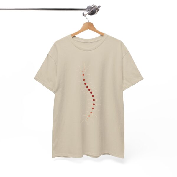 Unisex Heavy Cotton Tee - TrilobiteNet: External Morphology of Trilobite Abstracted as Network - Image 62