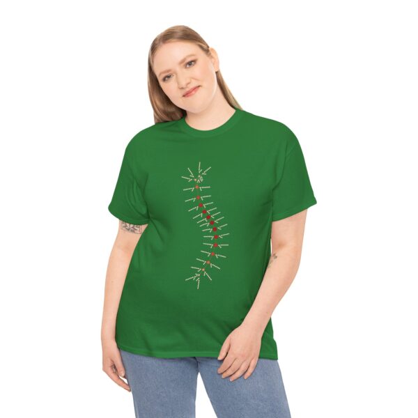 Unisex Heavy Cotton Tee - TrilobiteNet: External Morphology of Trilobite Abstracted as Network - Image 121