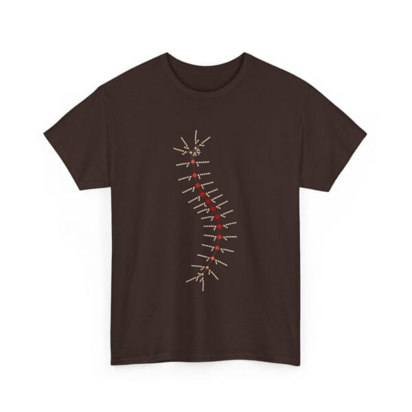 Unisex Heavy Cotton Tee - TrilobiteNet: External Morphology of Trilobite Abstracted as Network - Image 85