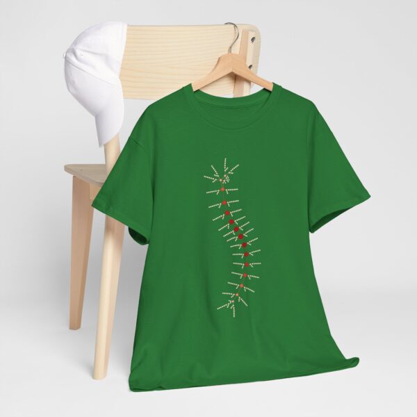 Unisex Heavy Cotton Tee - TrilobiteNet: External Morphology of Trilobite Abstracted as Network - Image 117