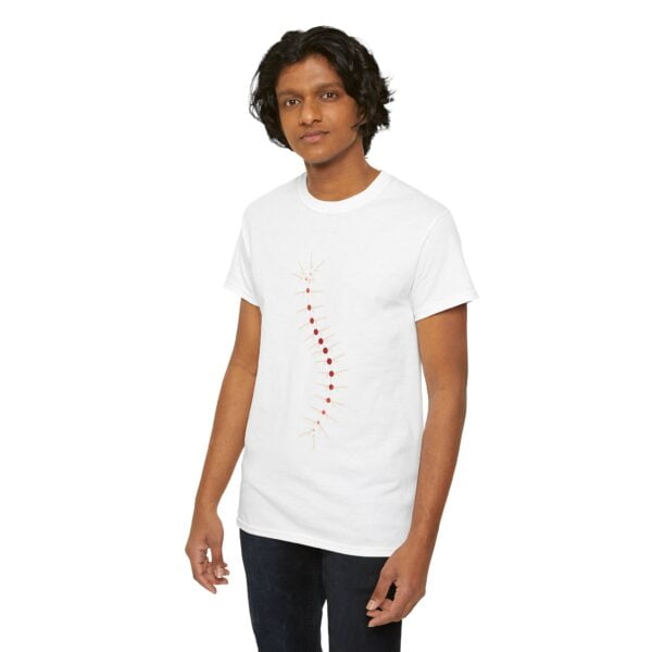 Unisex Heavy Cotton Tee - TrilobiteNet: External Morphology of Trilobite Abstracted as Network - Image 47