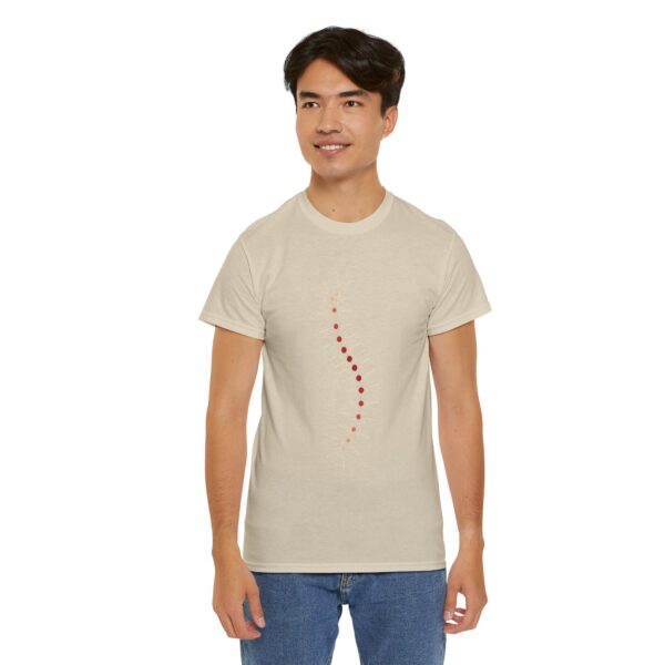 Unisex Heavy Cotton Tee - TrilobiteNet: External Morphology of Trilobite Abstracted as Network - Image 76