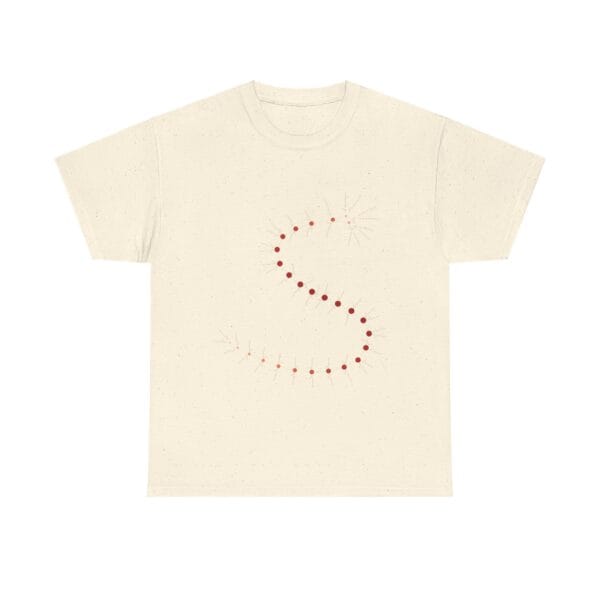 Unisex Heavy Cotton Tee - MarrellaNet: External Morphology of Marrella Abstracted as Network - Image 28