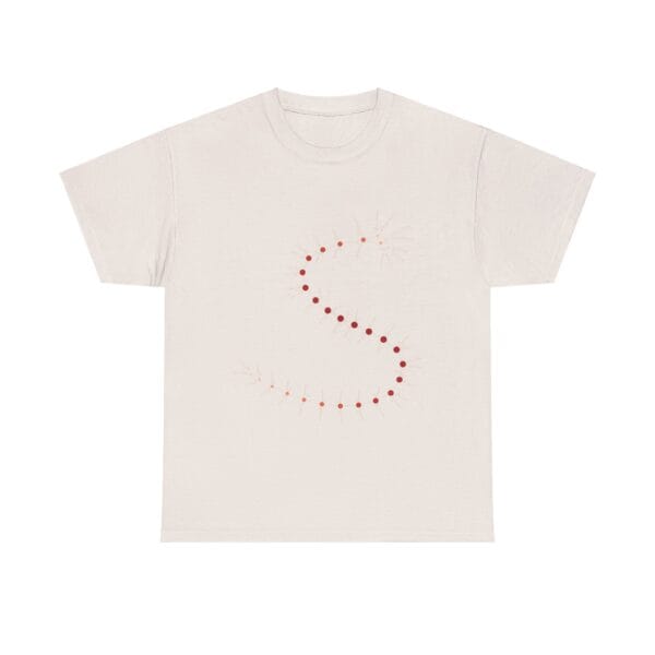 Unisex Heavy Cotton Tee - MarrellaNet: External Morphology of Marrella Abstracted as Network - Image 19