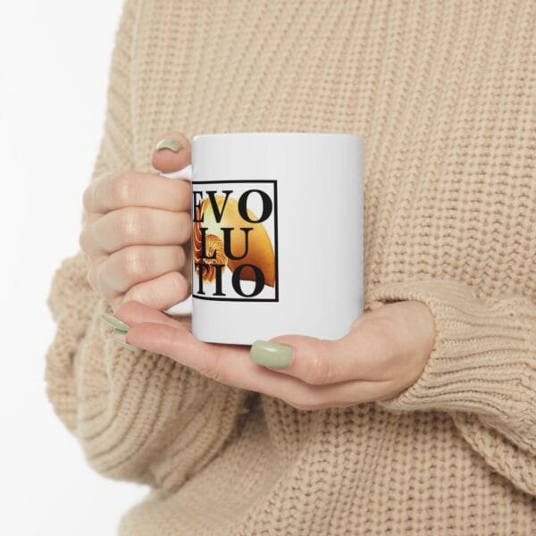 Ceramic Mug 11oz - EVOLUTIO: A Research Center for Evolution and Development (Official Logo) - Image 4