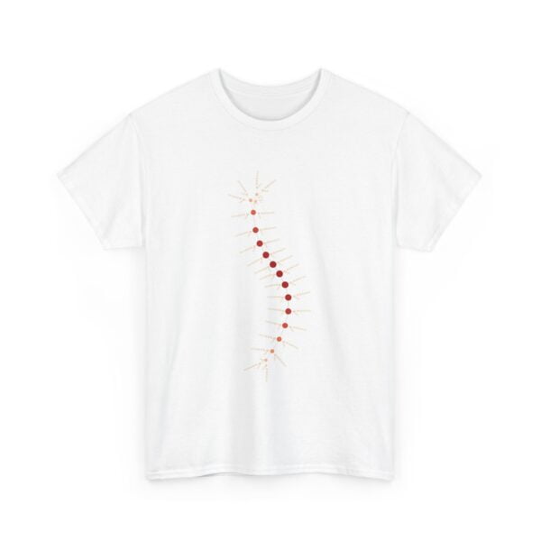 Unisex Heavy Cotton Tee - TrilobiteNet: External Morphology of Trilobite Abstracted as Network - Image 31