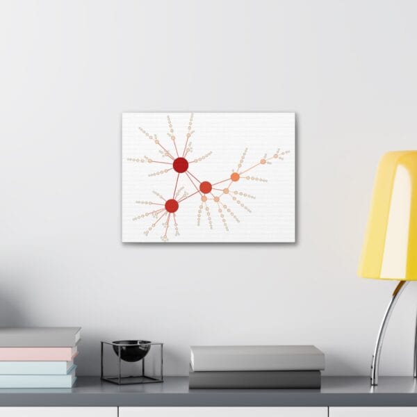 Canvas Gallery Wraps - CrabNet: External Morphology of Crab Abstracted as Network - Image 12