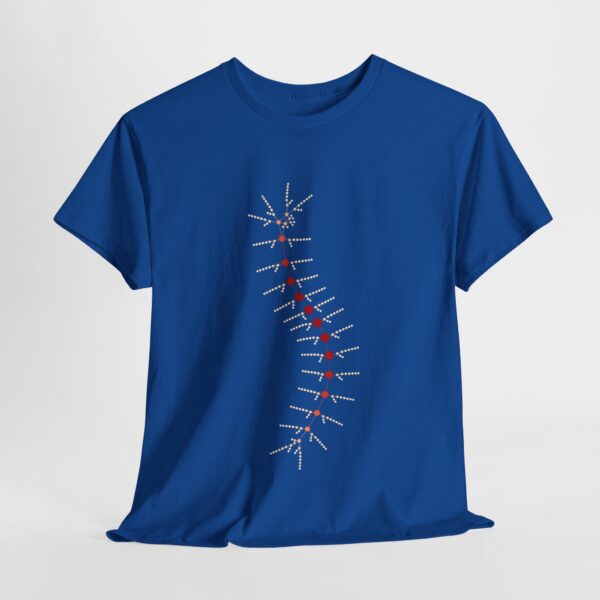 Unisex Heavy Cotton Tee - TrilobiteNet: External Morphology of Trilobite Abstracted as Network - Image 169